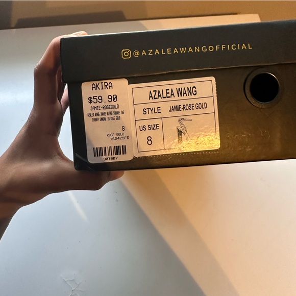 azalea wang jaime rose gold heels - Picture 11 of 11